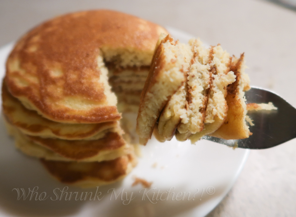 fluffy low carb keto coconut flour pancakes