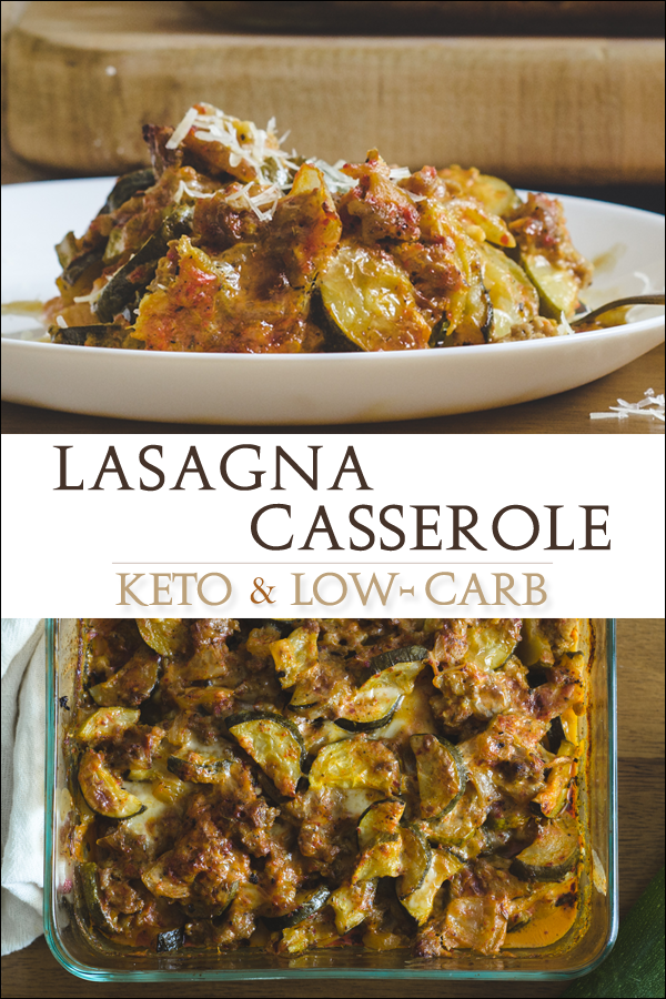 zucchini lasagna keto low carb casserole