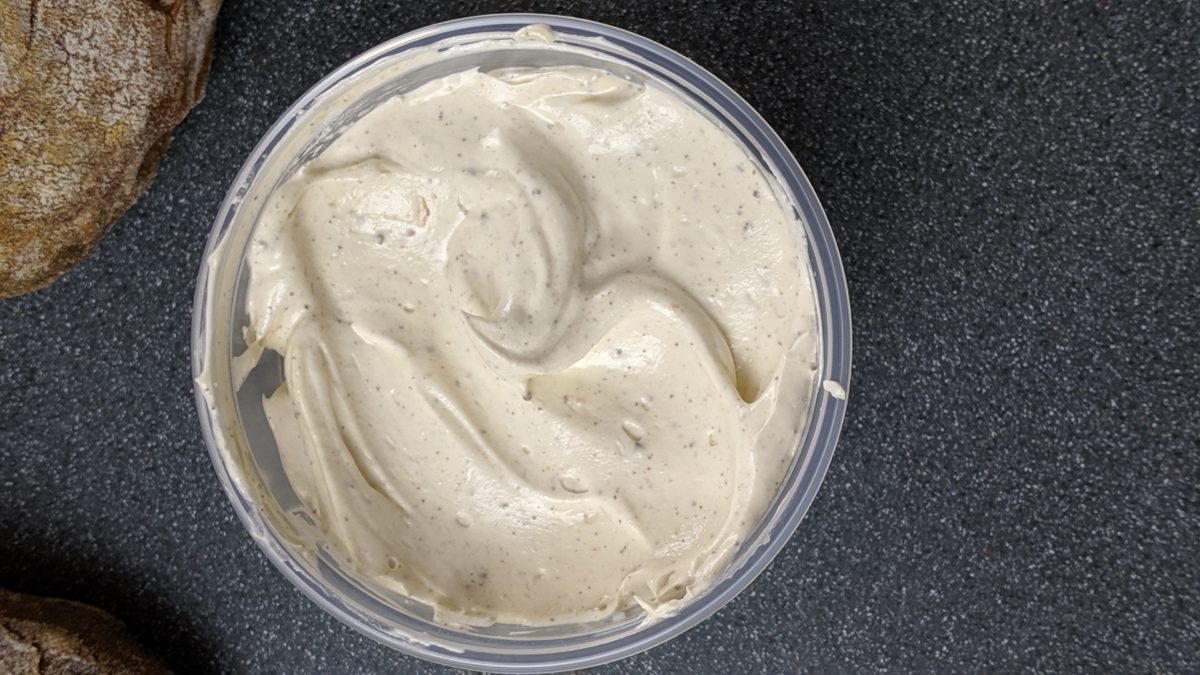 whipped browned butter